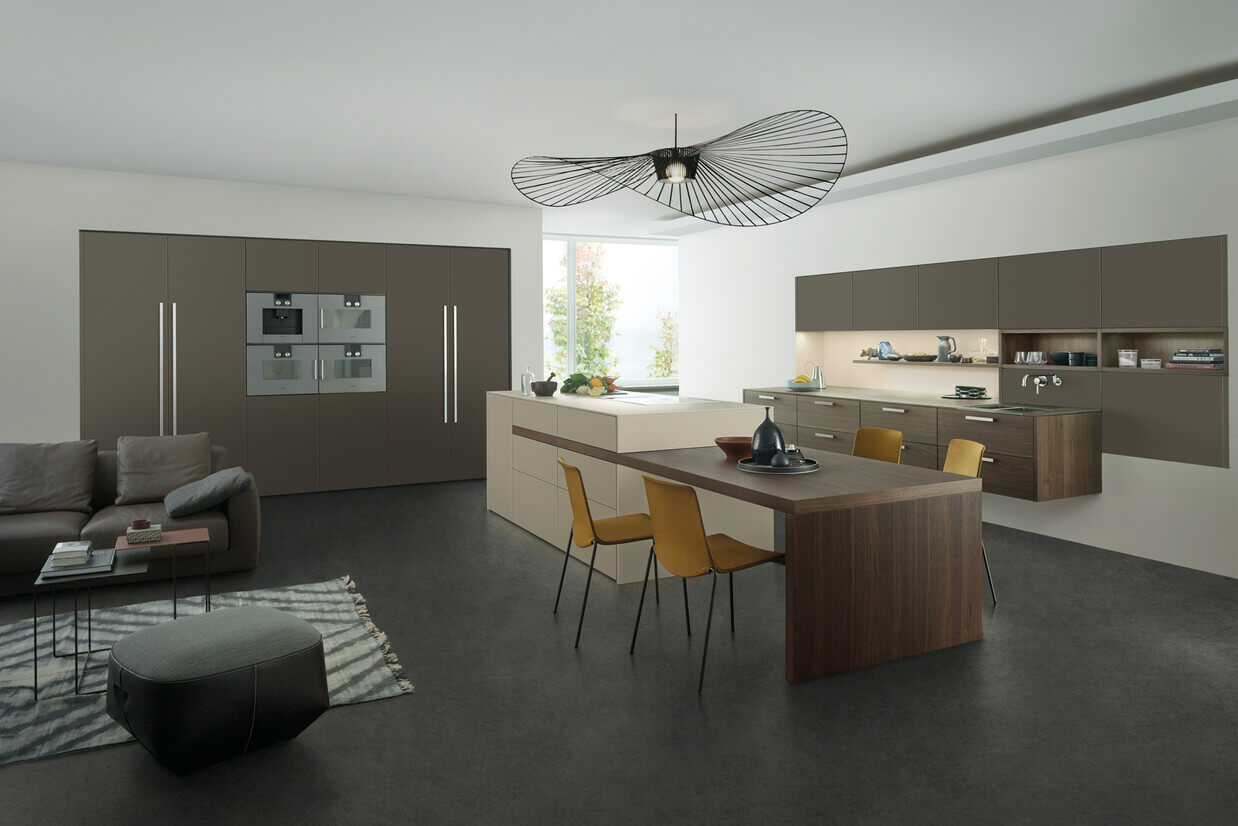 Leicht konyha koncepciók Le Corbusier színeivel